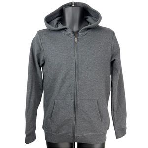 NWT Treasure & Bond Gray Long Sleeve Full Zip Hoodie Kid's Size XL